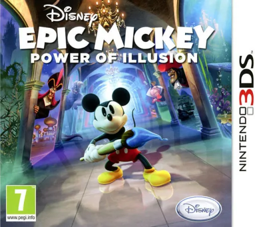 Disney Epic Mickey - Power of Illusion (Europe) (En,Sv,No,Da)